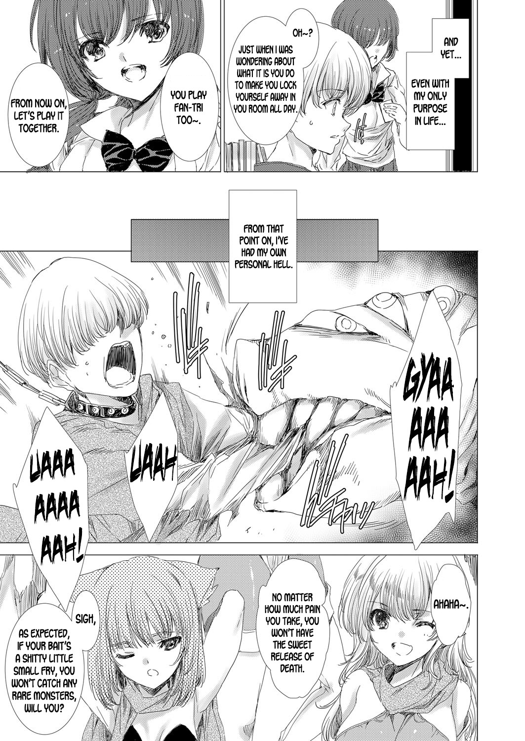 Hentai Manga Comic-Younger Sister Rape Revenge Quest ~Doing as I Please With the Takeover of Her Virtual and Real Body~ Level 1-Read-7